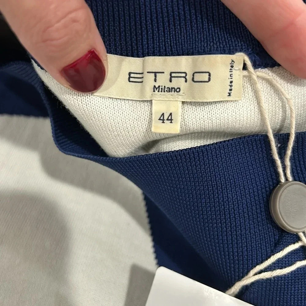ETRO MILANO short sleeve sweater, NWT - Picture 3 of 7